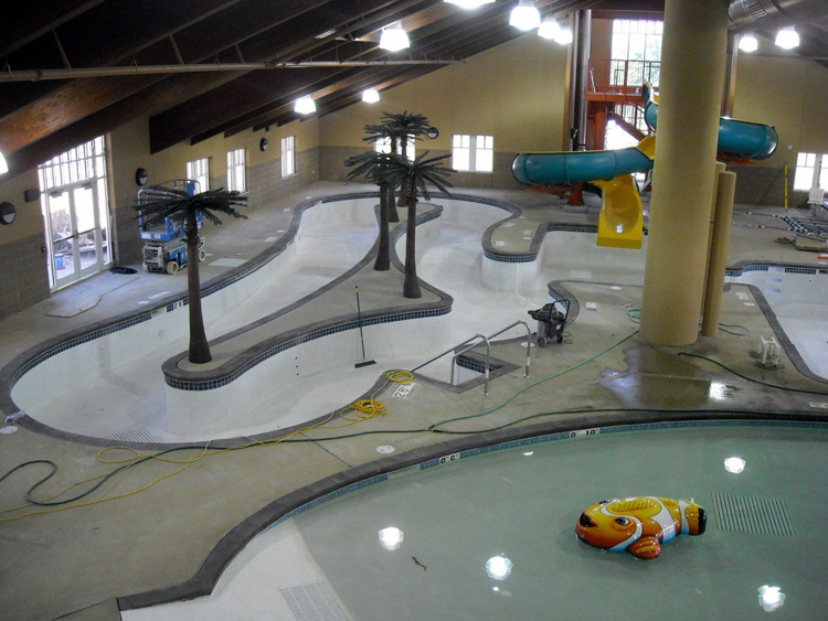 Lazy River Plaster After